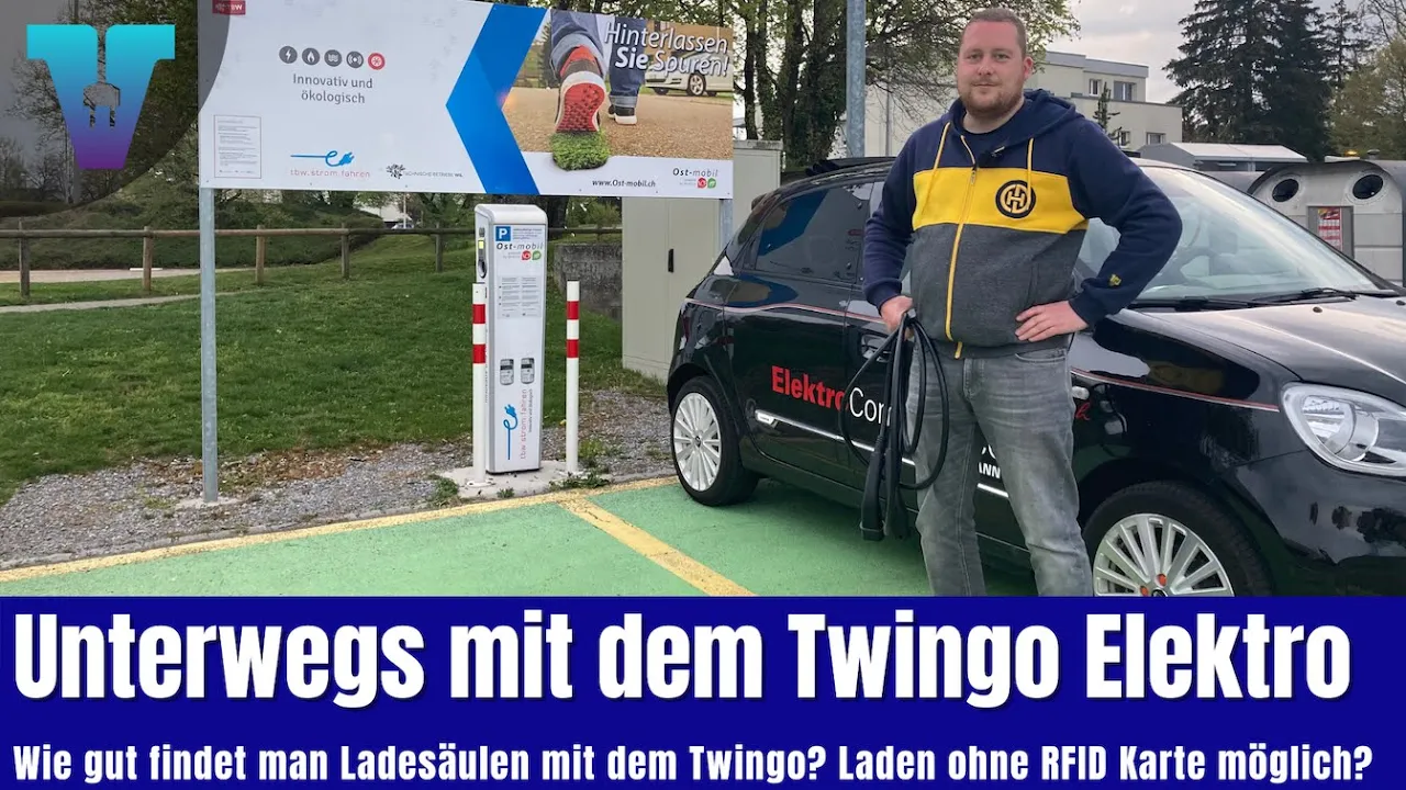 Wie einfach geht Laden ohne Ladekarte? - Test mit dem Twingo Z.E. [Deutsch 4K] | Vision E Drive #95