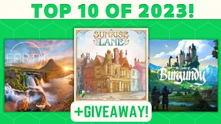 Top Ten 'New to Us' Games of 2023! (GIVEAWAY)