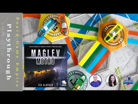 Maglev Metro Playthrough - Bezier Games