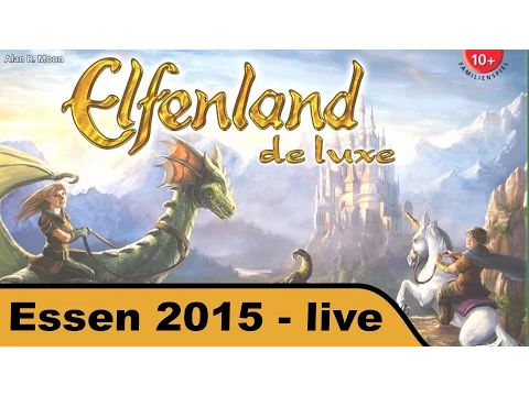 Elfenland Deluxe - Brettspiel - Spielvorstellung - Essen 2015 live