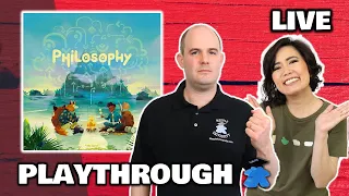 Philosophy -  LIVE Playthrough Board Game & Worldwide Giveway (when funded)