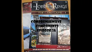 Comprehensive Components Ep3a - Lord Of The Rings LCG Hachette Partworks magazine 1 contents summary