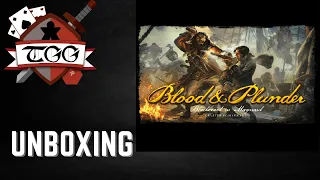 BLOOD & PLUNDER: BLACKBEARD VS MAYNARD 2 PLAYER STARTER SET – EPIC PIRATE BATTLES AWAIT! UNBOXING