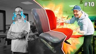 On attaque l'intérieur de notre Skoda électrique avec un choix de couleur de sellerie audacieux !