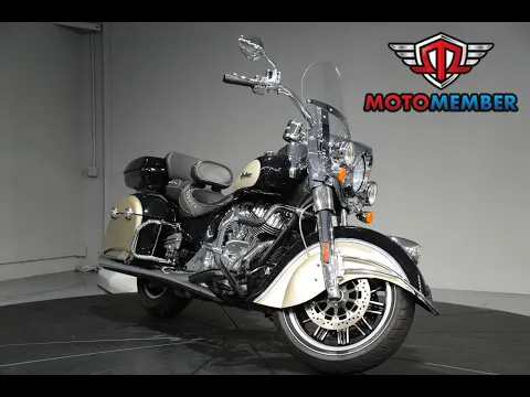 2022 Indian Motorcycle Springfield® Black Metallic/dirt Track Tan Thumbnail alt