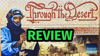 Through The Desert Board Game | Review