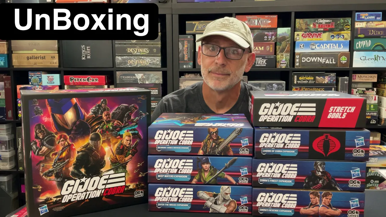 G.I. JOE: Operation Cobra - All-In Pledge unboxing with Ray