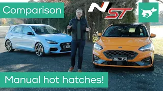 Ford Focus ST vs Hyundai i30 N 2020 comparison review