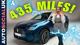 2024 Peugeot e-3008 - Longest range electric family car! UK 4K