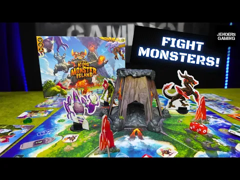 How to play The board game King of Monster Island