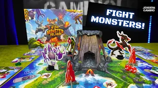 How to play The board game King of Monster Island
