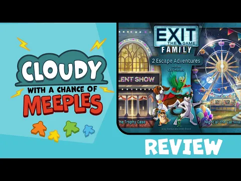 Exit: The Game - Family Adventures Review - Cloudy with a Chance of Meeples