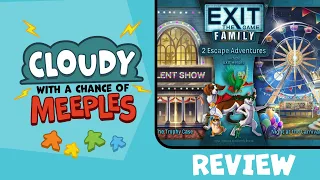 Exit: The Game - Family Adventures Review - Cloudy with a Chance of Meeples