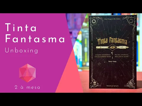 Tinta Fantasma | Unboxing do jogo