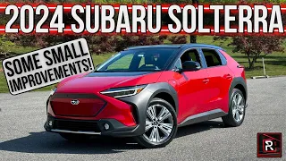 The 2024 Subaru Solterra Touring Is A Capable & Solidly Made Toyota Flavored SUV