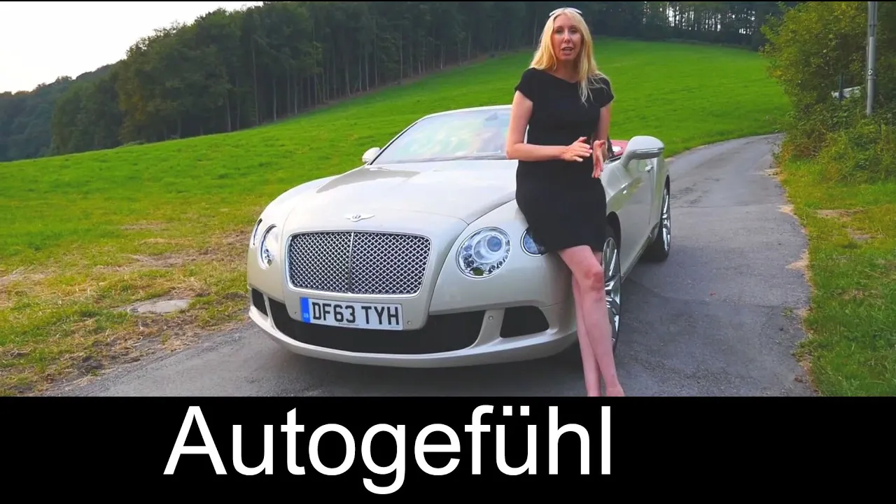 Bentley Continental GTC W12 test drive review Bentley Convertible - Autogefühl