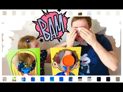 Wacky Face - Pie face game / Забавная игра со сливками