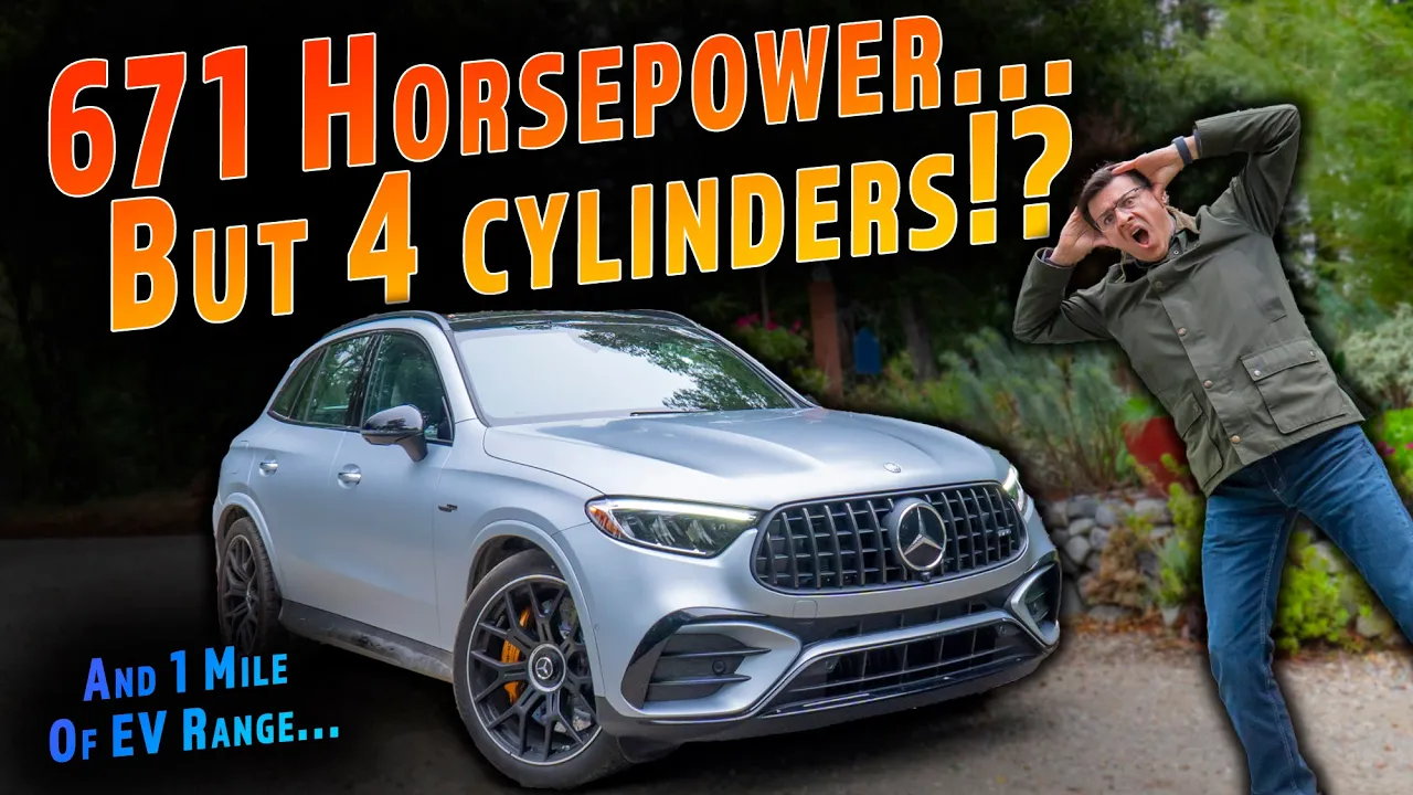 2025 Mercedes AMG GLC 63 S E Performance | The Most Insane Way To Get 671 Horses