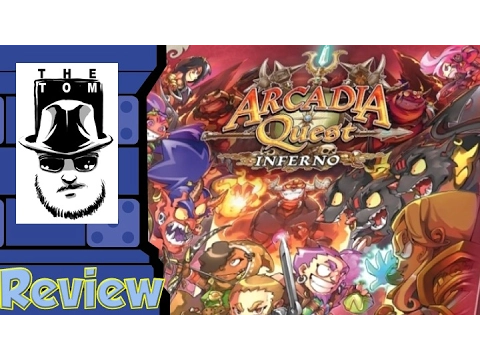 Arcadia Quest: Inferno Review - with Tom Vasel