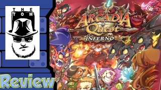 Arcadia Quest: Inferno Review - with Tom Vasel