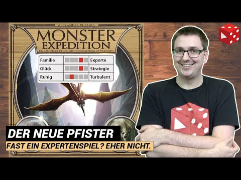 Der neue Pfister: Monster Expedition (Alexander Pfister, Amigo 2020) - Kurz vor Expertenspiel? Not