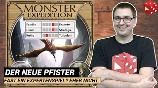 Der neue Pfister: Monster Expedition (Alexander Pfister, Amigo 2020) - Kurz vor Expertenspiel? Not
