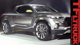 Surprise, a Hyundai pickup: Watch Hyundai Santa Cruz Concept truck Revealed