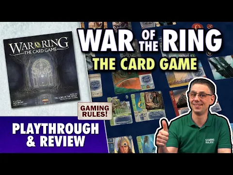 War of the Ring: The Card Game - 6 Player playthrough and review