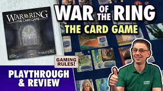 War of the Ring: The Card Game - 6 Player playthrough and review