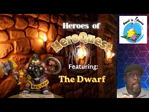 How to paint: The Heroic Dwarf of HeroQuest