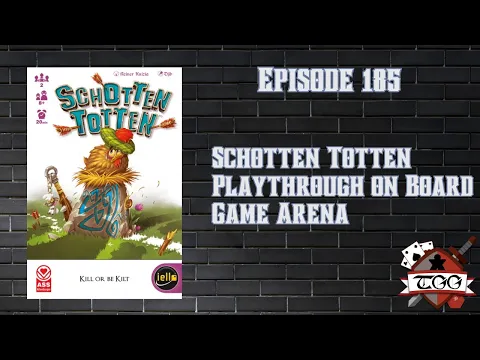 Schotten Totten Playthrough on Board Game Arena | Classic Card Game Strategy & Tactics