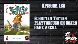 Schotten Totten Playthrough on Board Game Arena | Classic Card Game Strategy & Tactics