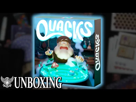 Quacks Board Game Unboxing — What's Inside the Box?