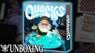 Quacks Board Game Unboxing — What's Inside the Box?
