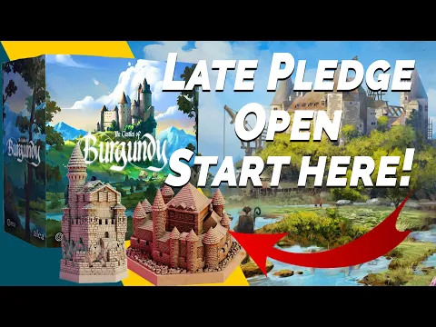 Castles of Burgundy: Special Edition - LATE PLEDGE IS OPEN - Full Breakdown