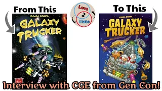 What's new In the new edition of Galaxy Trucker? Interview with CGE - Love 2 Hate