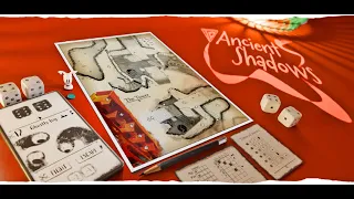 Ancient Shadows - Print & Play with dice and device. Solo game, Roll and Write and Click, PnP