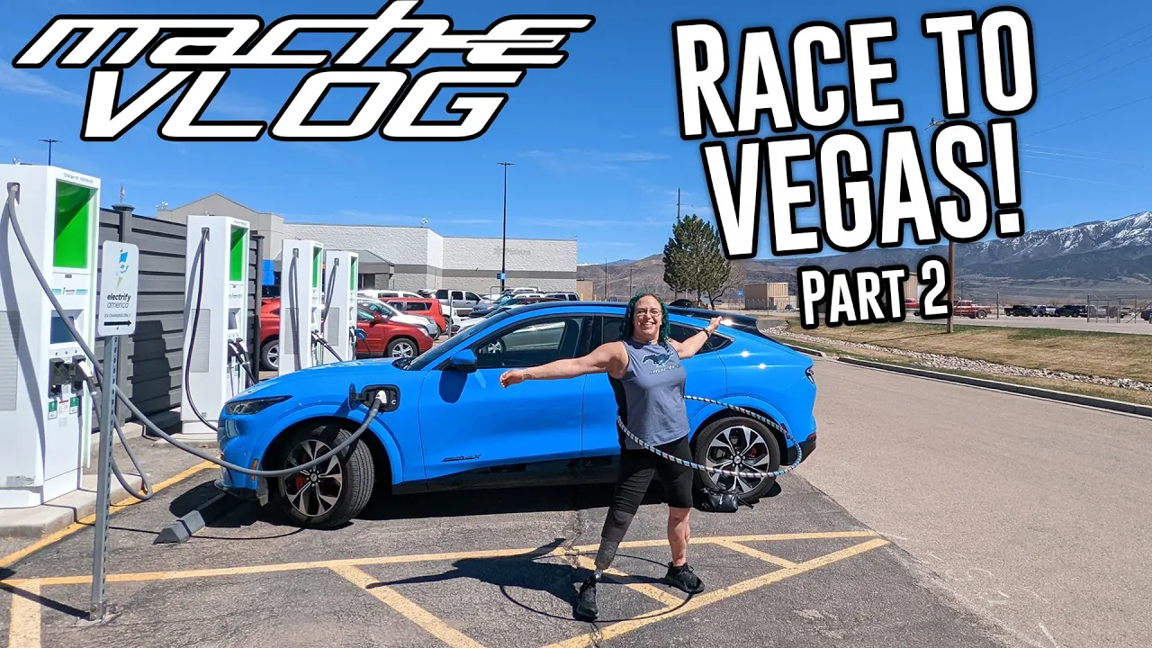 Electric Car Road Trip Race - Colorado to Vegas - Blue Cruise & Charging Test (Part 2)