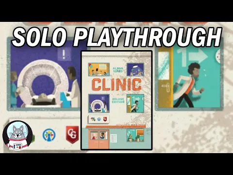 Clinic: Deluxe Edition Campaign Book - Solo Playthrough