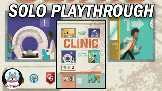 Clinic: Deluxe Edition Campaign Book - Solo Playthrough