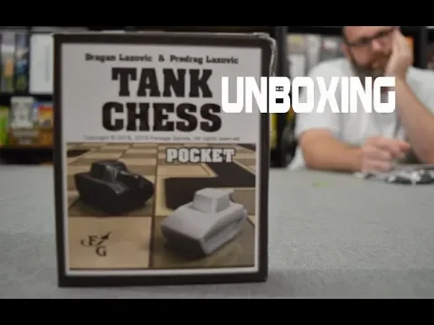 Tank Chess by Forsage Games Unboxing