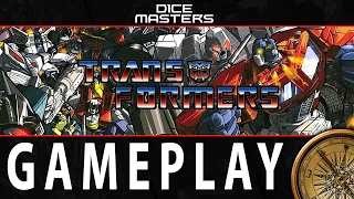 Custom Fan Made Dice Masters Transformers Cards Gameplay