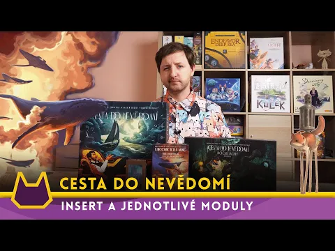 Cesta do Nevědomí - vše v jedné krabici & herní moduly podrobně