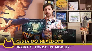 Cesta do Nevědomí - vše v jedné krabici & herní moduly podrobně