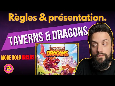 TAVERNS ET DRAGONS | Les Règles | Jeux en Carton