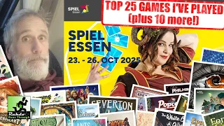 The best Essen Spiel games I can vouch for!