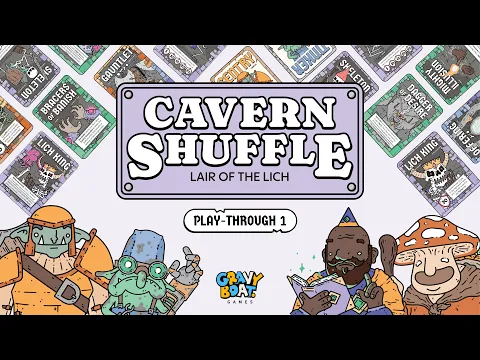 Cavern Shuffle - Lair of the Lich | Play-Through 1