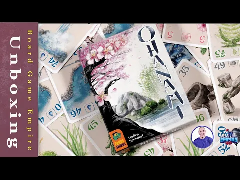 Ohanami Unboxing - Pandasaurus Games