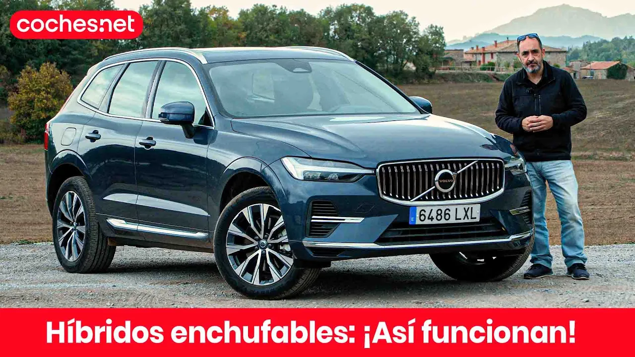 ¿Qué es y cómo funciona un coche híbrido enchufable? / Plug-in / Review en español | coches.net