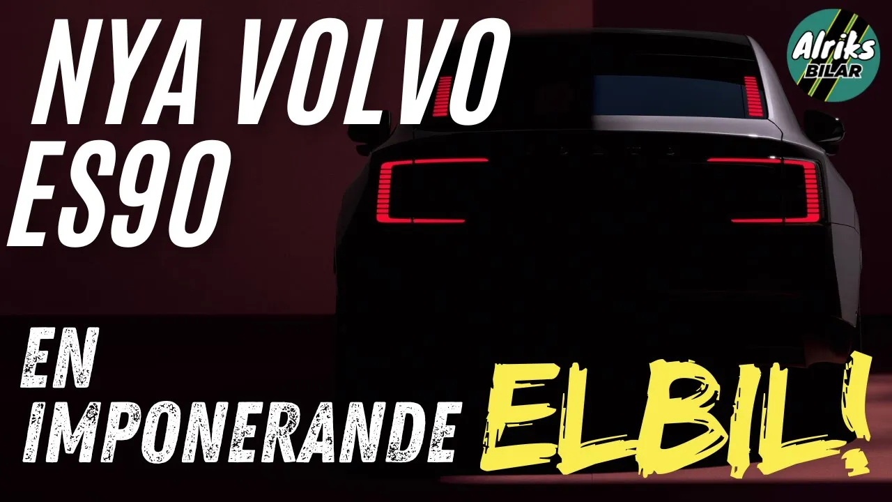 Nya Volvo ES90 imponerar med sin elbilsteknik! Snabbladdande, snål, bra räckvidd …
